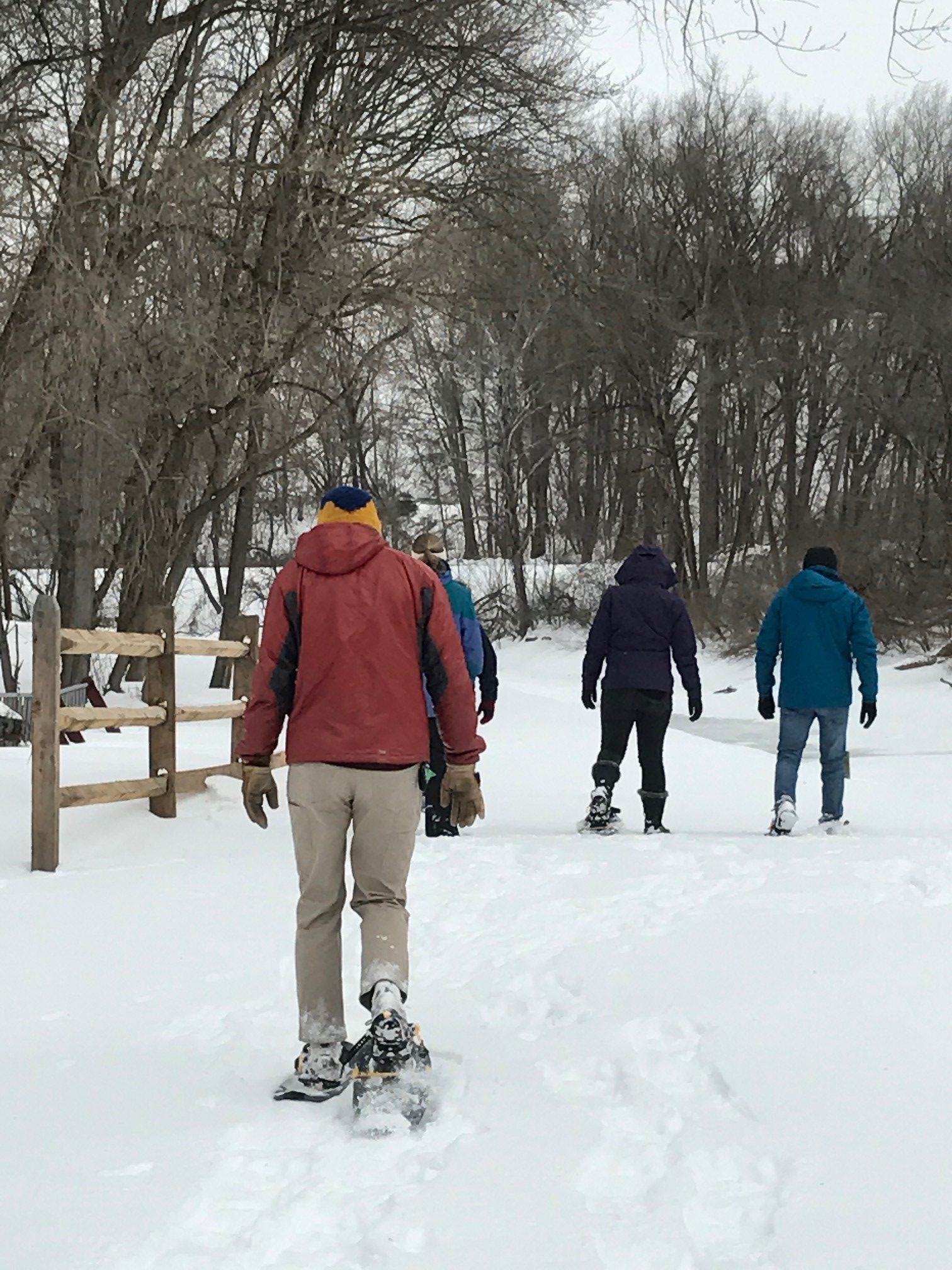 Presidents' Day Snowshoeing